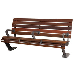 Harbor Bench with Arms