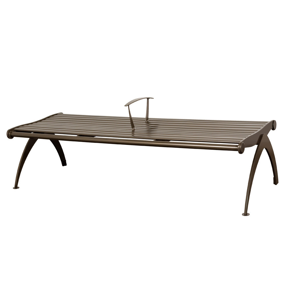 Boomerang Backless Bench