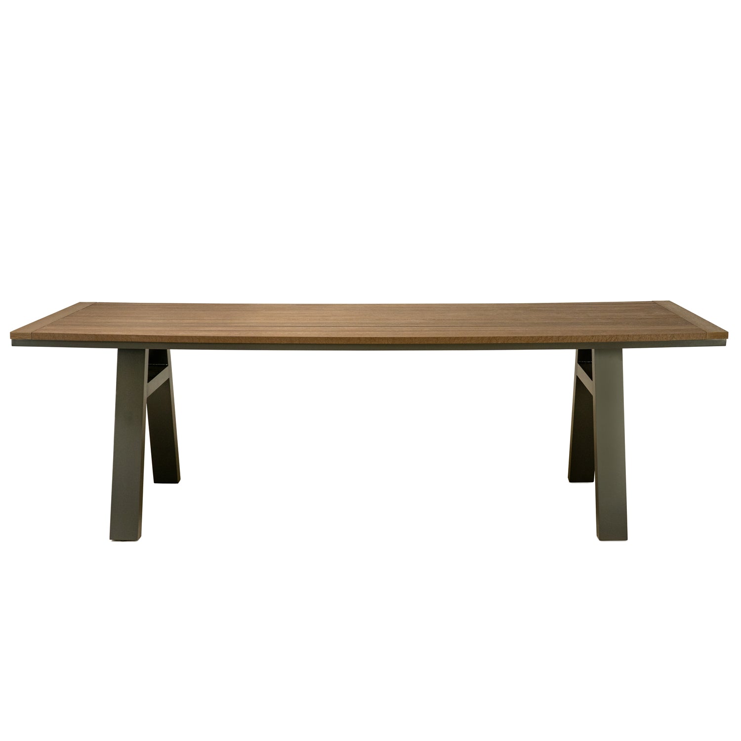 APEX Dining Table with EnviroWood Slat Top