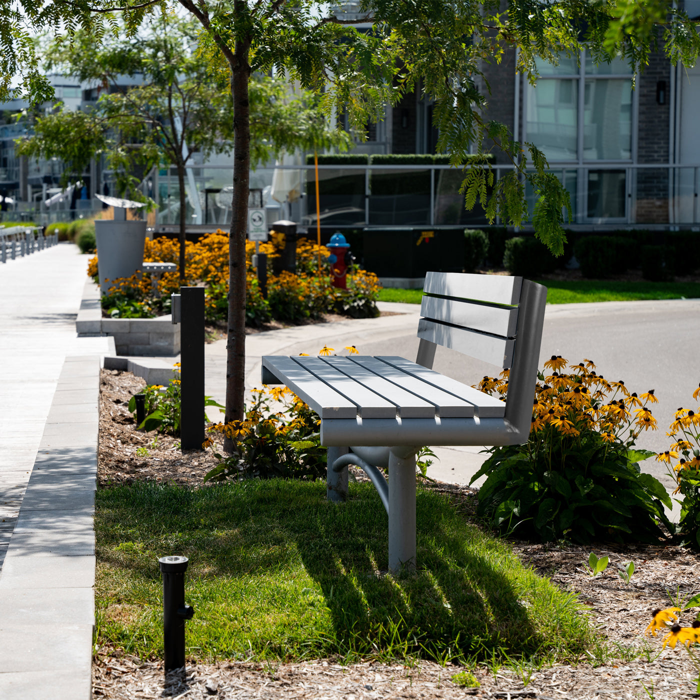 King Mills Arc Bench