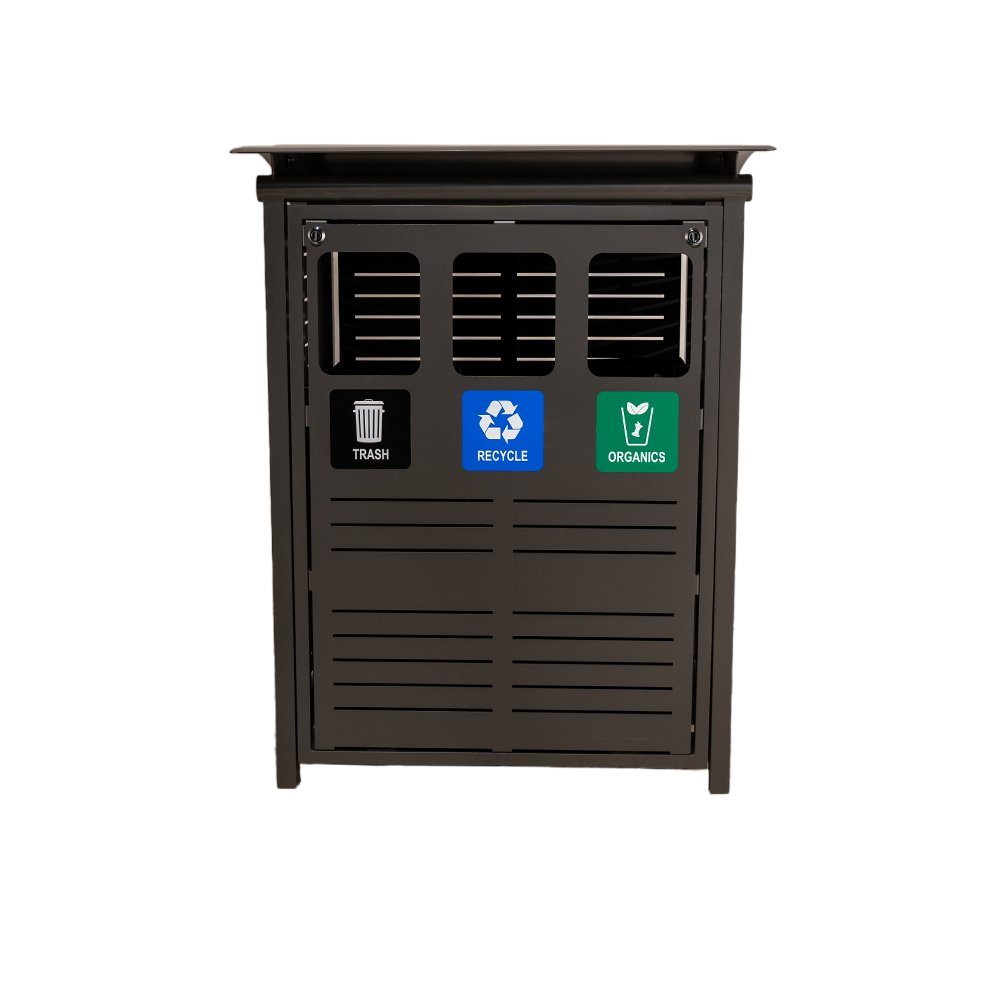 Ecostream Waste/Recycle Receptacle