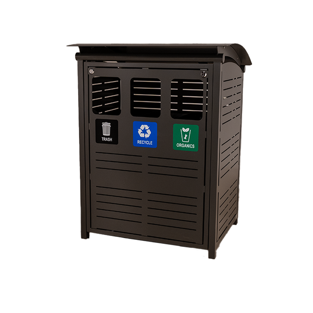 Ecostream Waste/Recycle Receptacle
