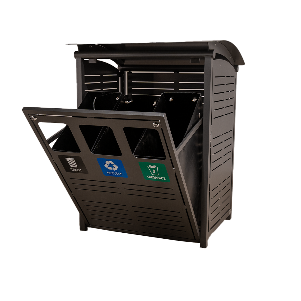 Ecostream Waste/Recycle Receptacle