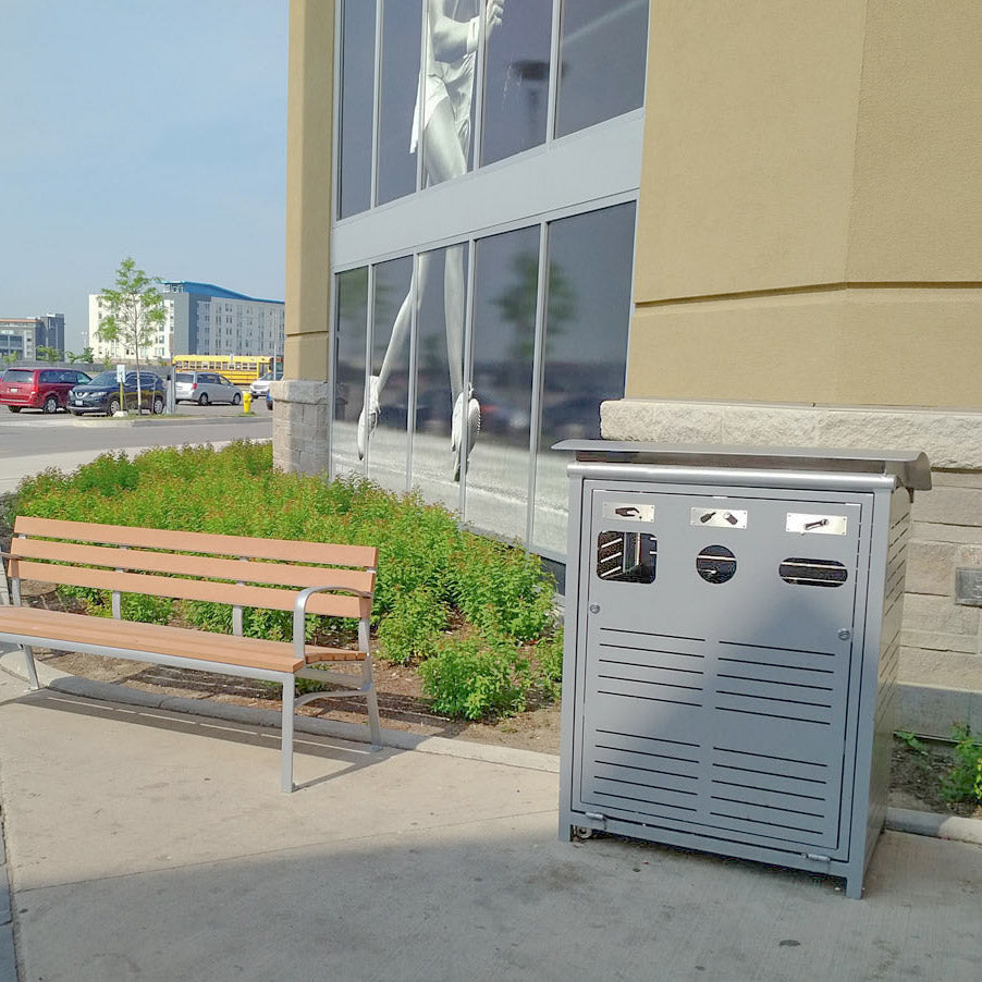 Ecostream Waste/Recycle Receptacle