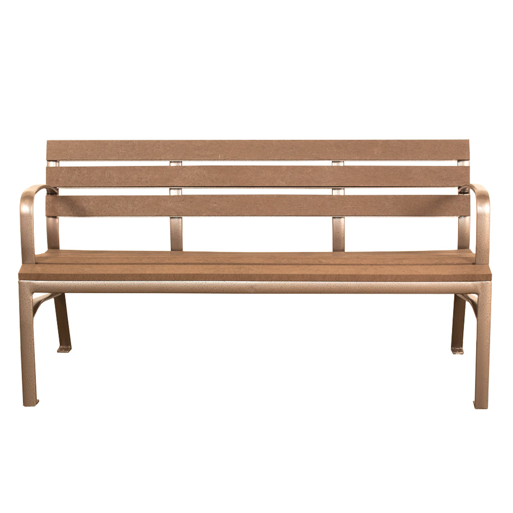 Esplanade Bench with Envirowood Slats