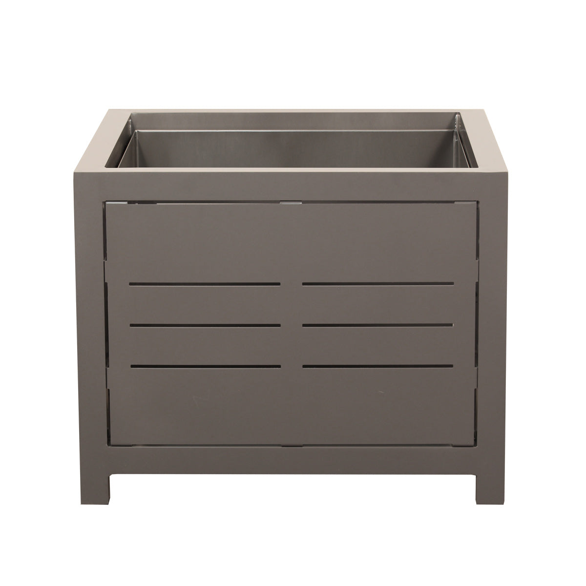 30" Skyline Planter with Aluminum Panels