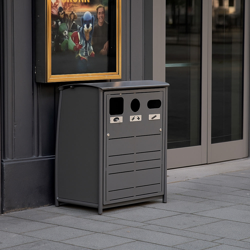 Boomerang Waste/Recycle Receptacle