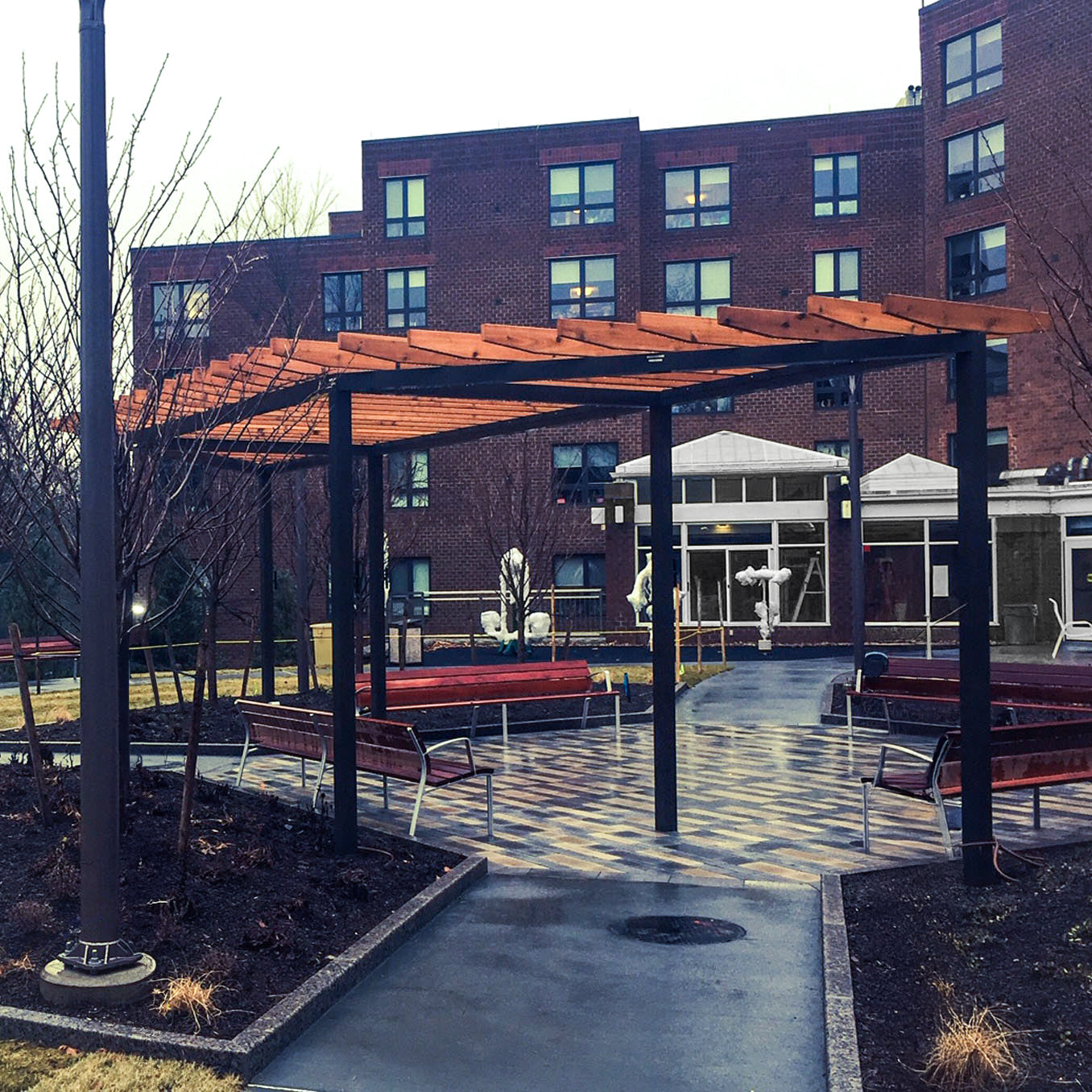 Trellis, 16' x 29' x 10.5' H