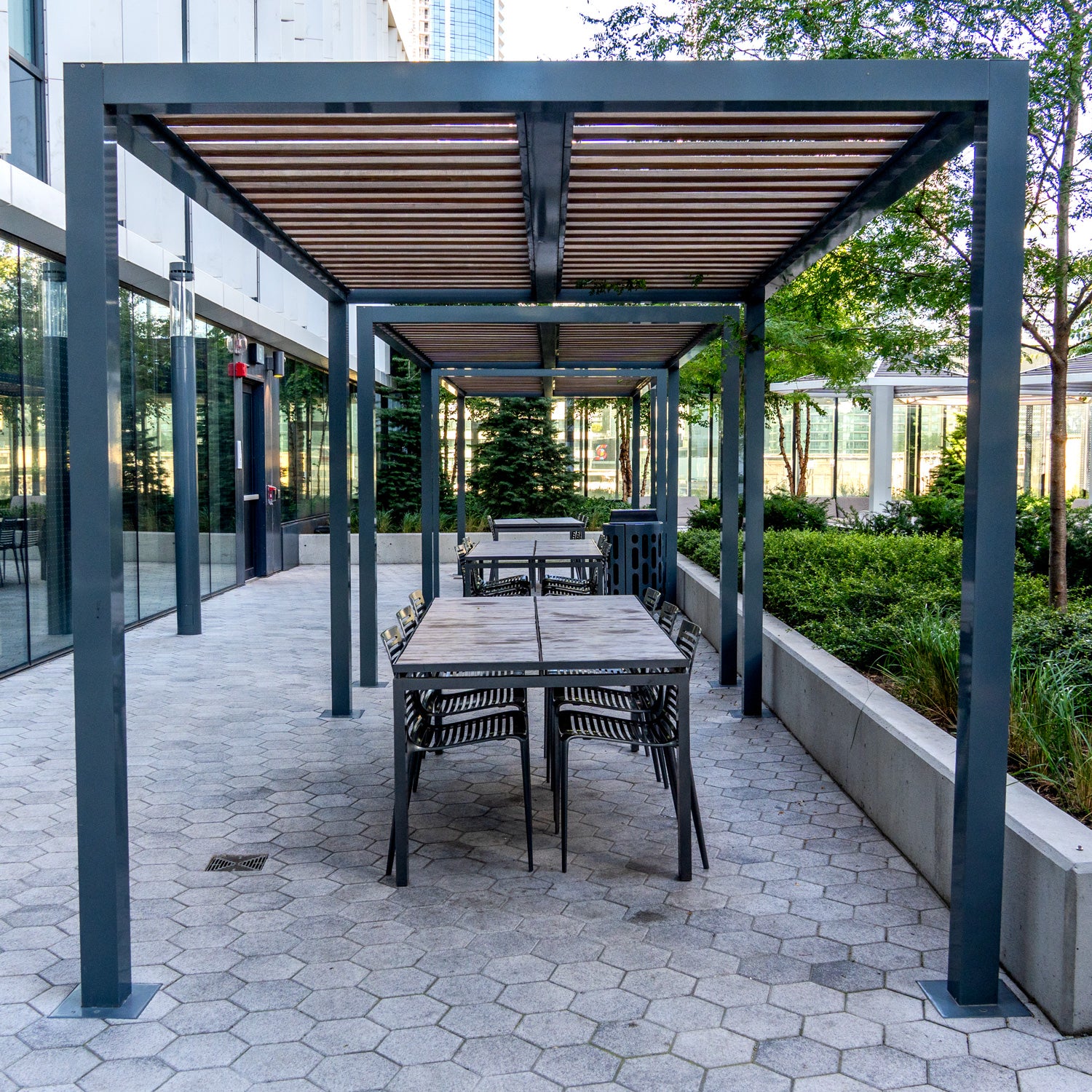 Pergola, 6.5' x 10.5' x 8.5' H