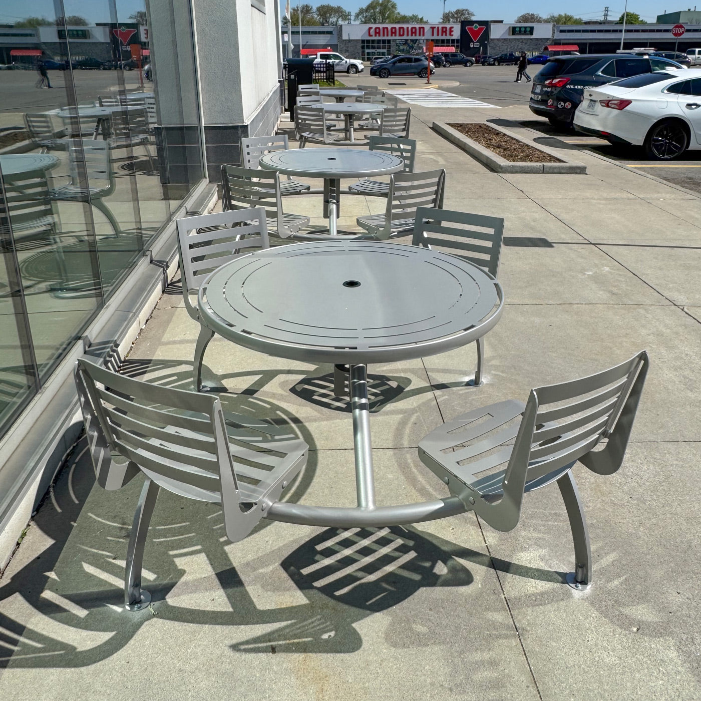 Four Seater Circular Cluster Unit
