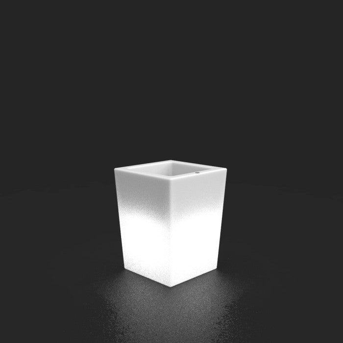 17" Tapered Illuminated Planter