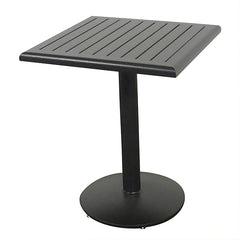 Java Aluminum Slat Table, 24