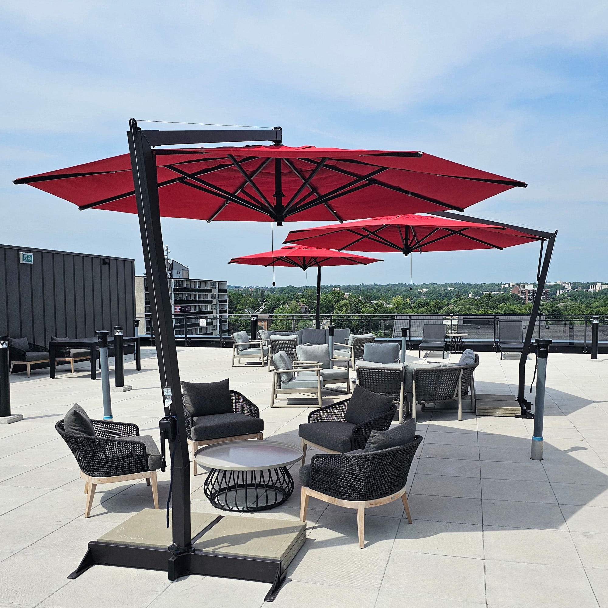 13' Octagonal Side Arm Umbrella