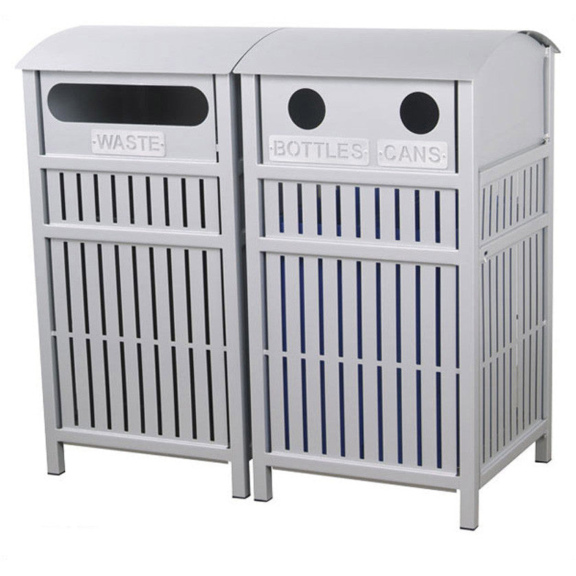 Hamlet Covered Waste & Recycle Receptacles