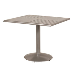 Java Aluminum Slat Table, 36