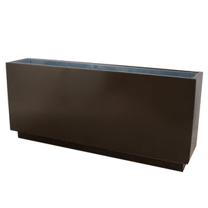 72" City Aluminum Planter