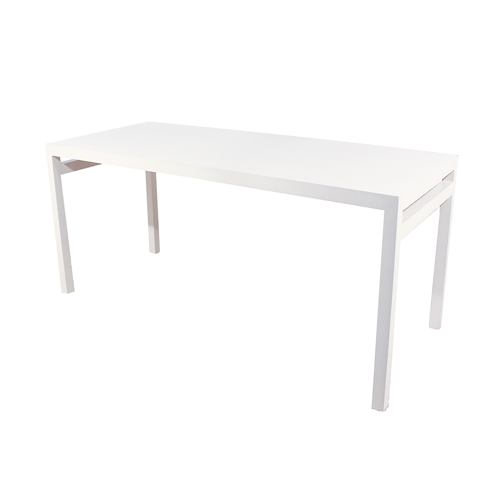 Skyline IV Aluminum Table With Solid Aluminum Top