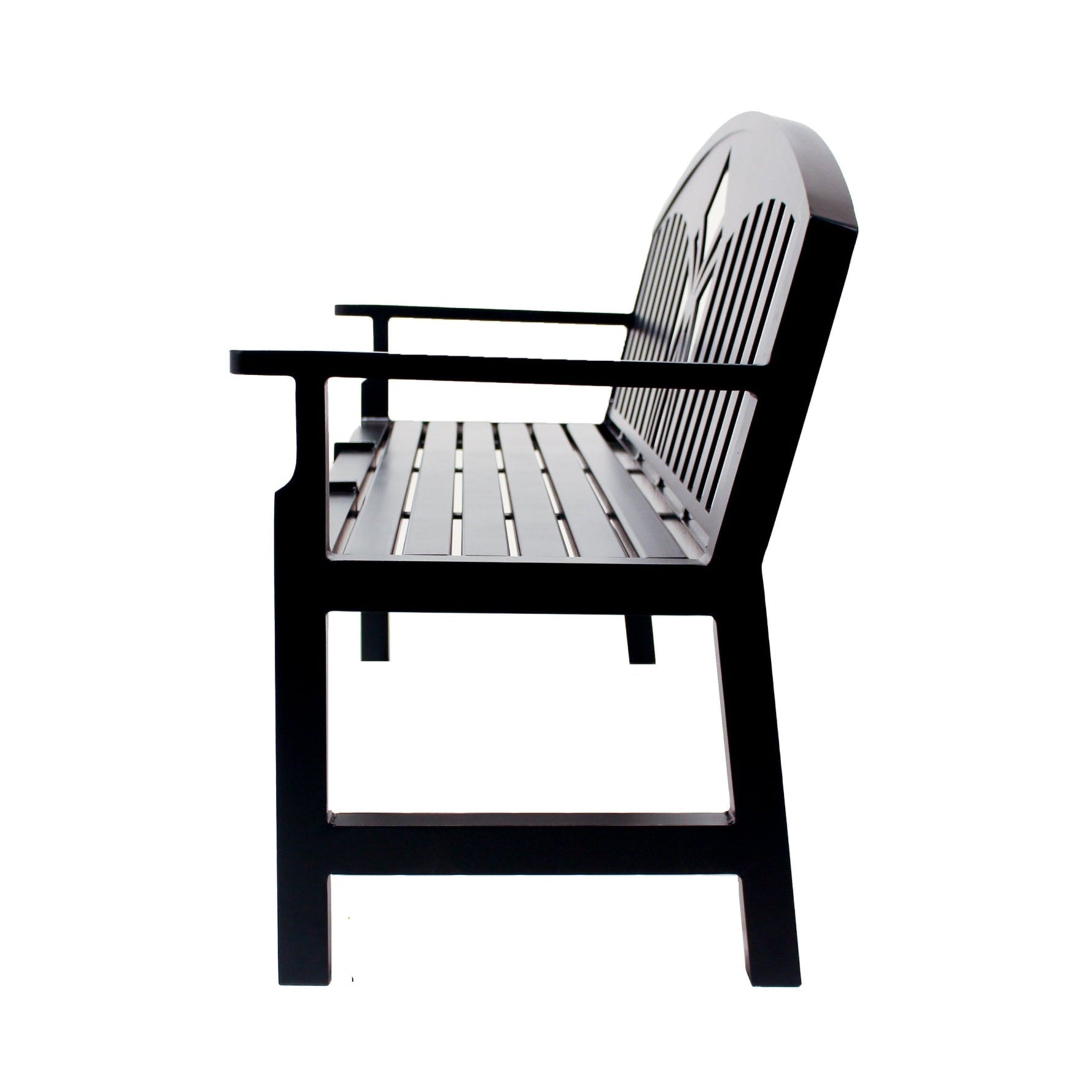 English Garden Bench, Birmingham Back
