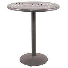 Java Aluminum Slat Bar Table, 36