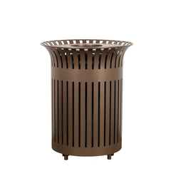 Festival Aluminum Waste Receptacle