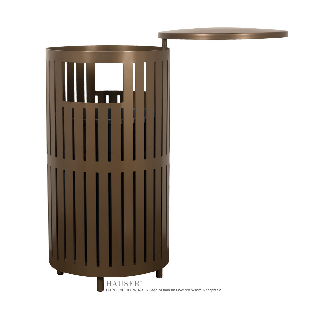 Village Covered Waste Receptacle