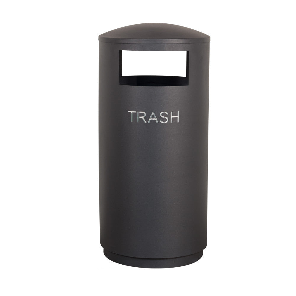 Lakeview Covered Waste Receptacle