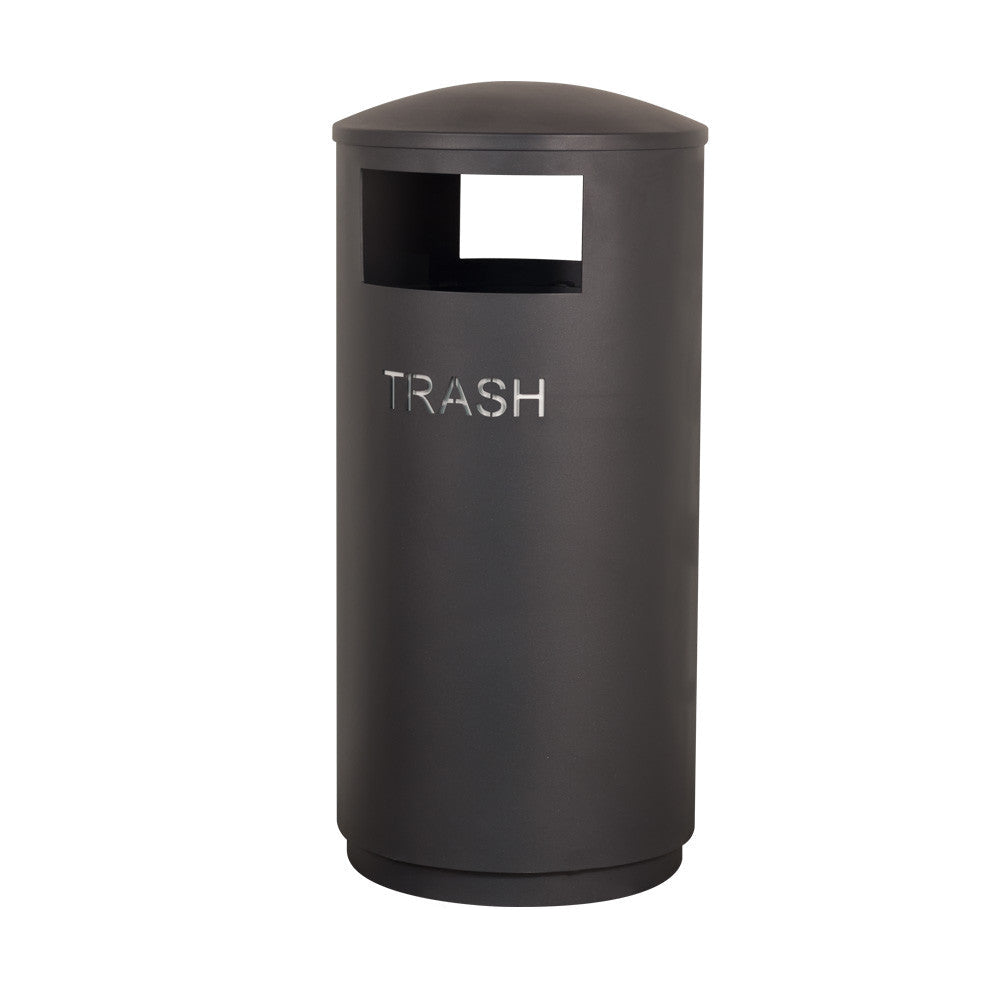 Lakeview Covered Waste Receptacle