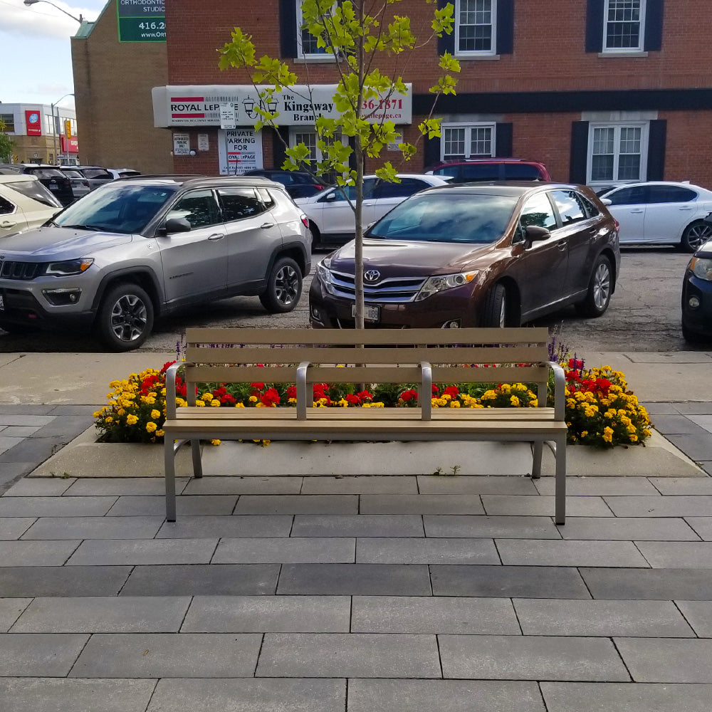 Esplanade Bench with Centre Arms
