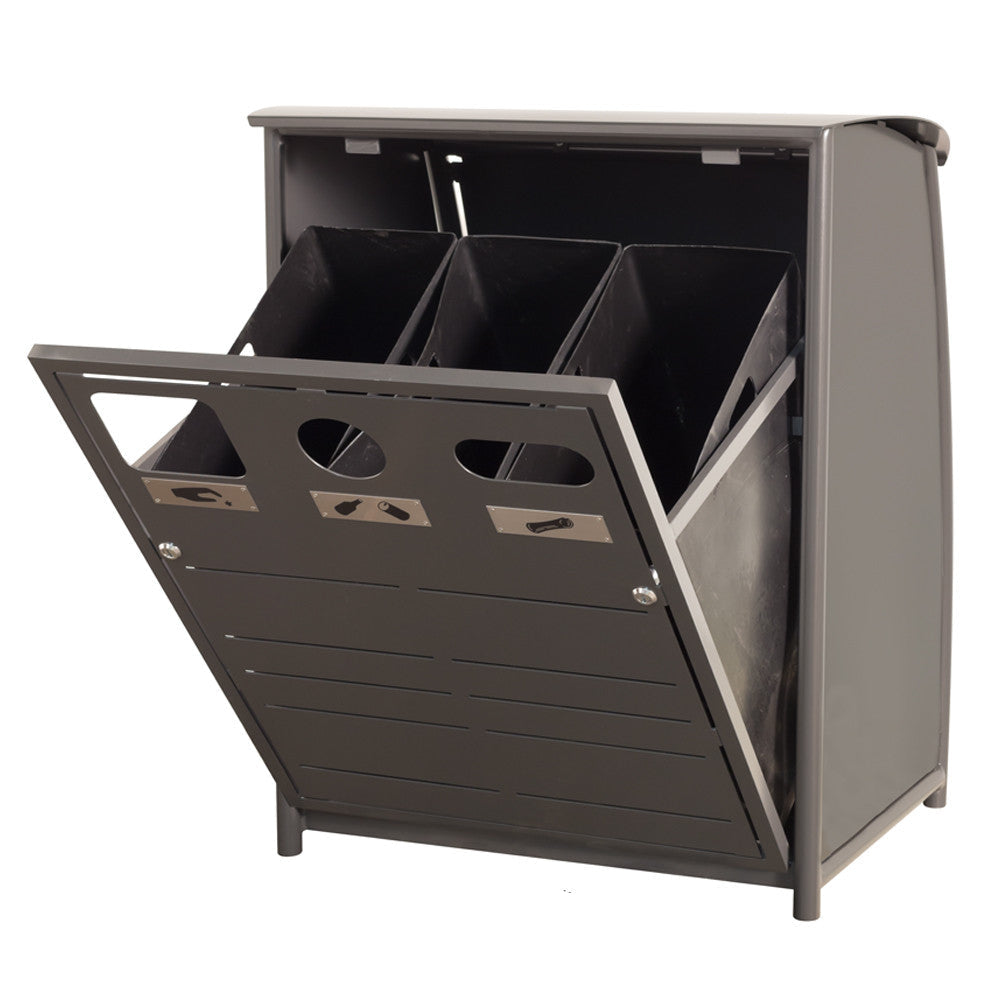 Boomerang Waste/Recycle Receptacle