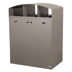 City 3 Stream Waste/Recycle Receptacle