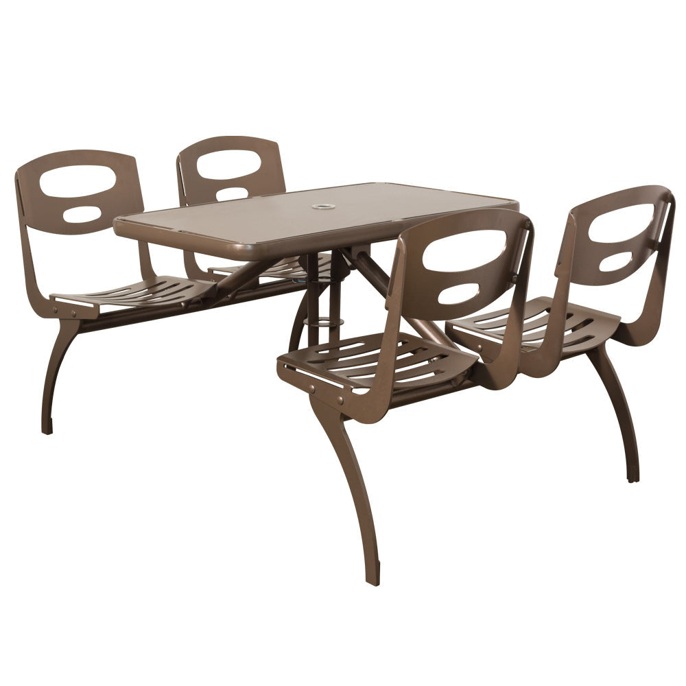 Four Seater Rectangular Cluster Unit
