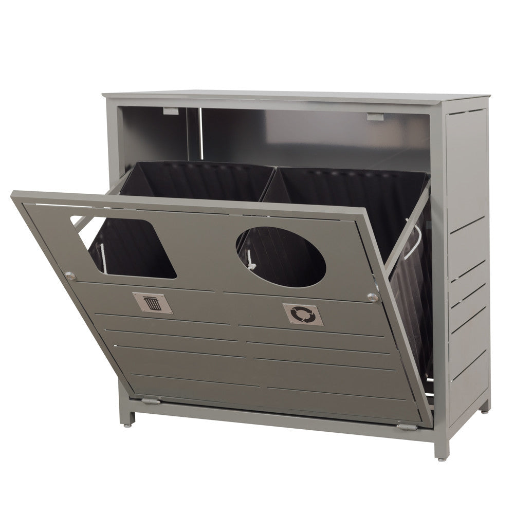 Skyline 2 Stream Waste/Recycle Receptacle
